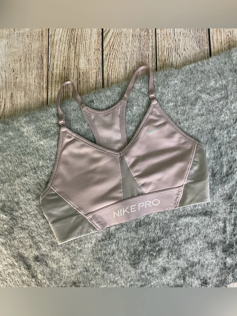 Nike Pro Women's Pink Racerback Sports Bra Size S